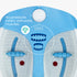 Foot Spa with Massage Rollers - Blue